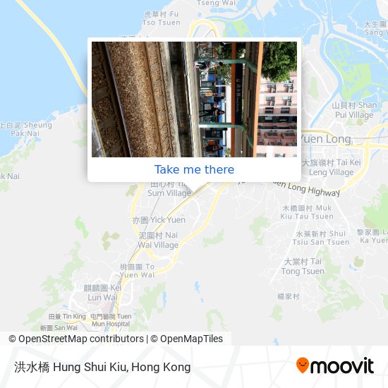 洪水橋 Hung Shui Kiu map