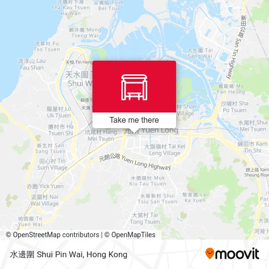 水邊圍 Shui Pin Wai map