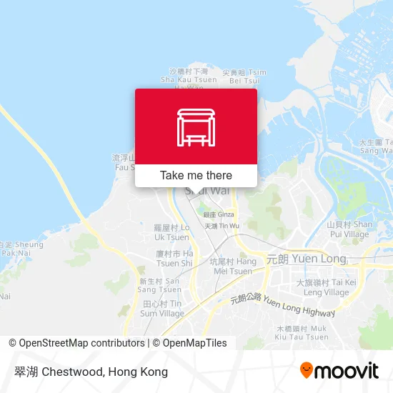 翠湖 Chestwood map