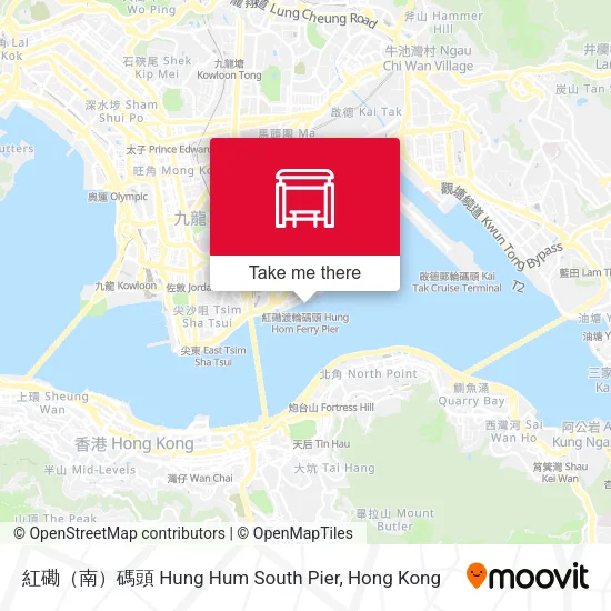 紅磡（南）碼頭 Hung Hum South Pier地圖