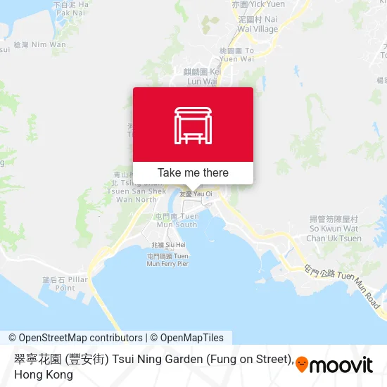 翠寧花園 (豐安街) Tsui Ning Garden (Fung on Street)地圖