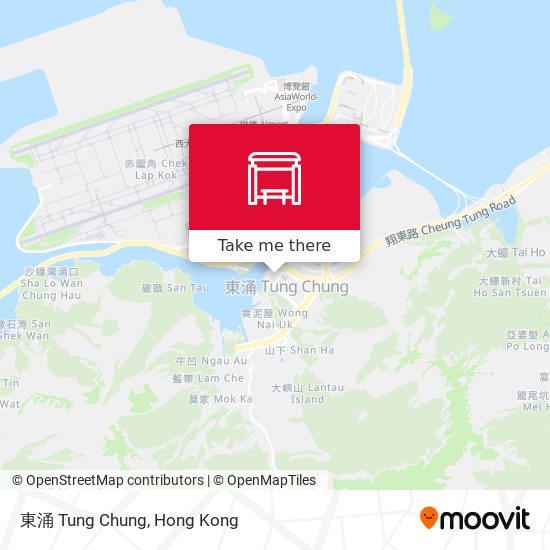 東涌 Tung Chung map
