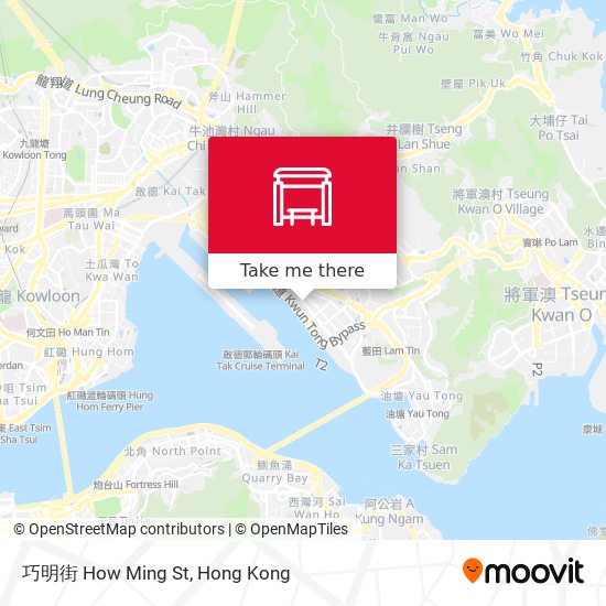 巧明街 How Ming St map