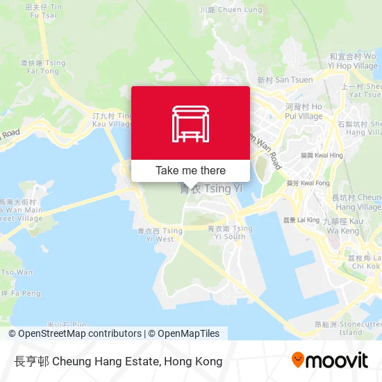 長亨邨 Cheung Hang Estate地圖
