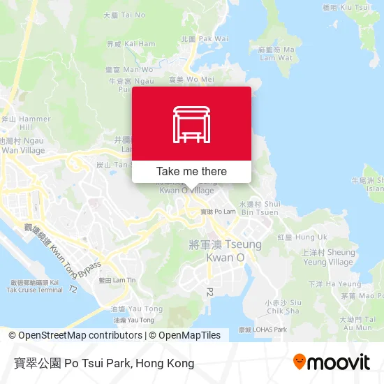 寶翠公園 Po Tsui Park map