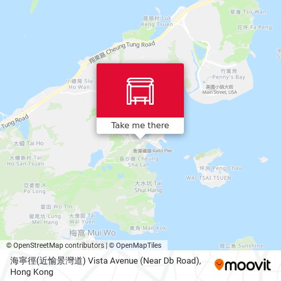海寧徑(近愉景灣道) Vista Avenue (Near Db Road) map