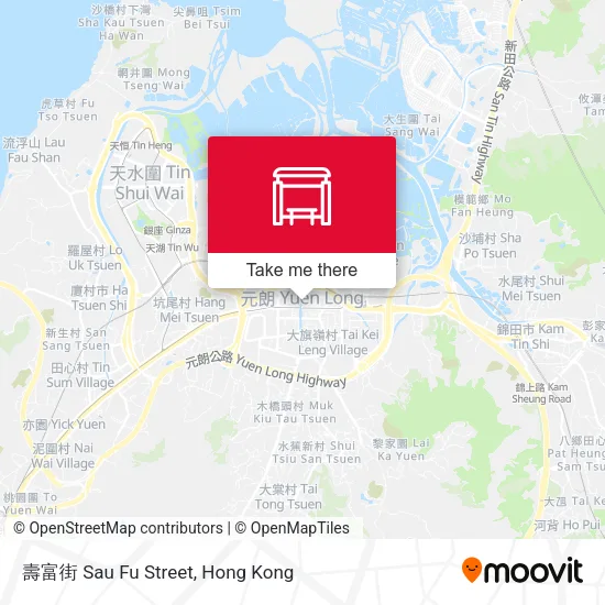 壽富街 Sau Fu Street地圖