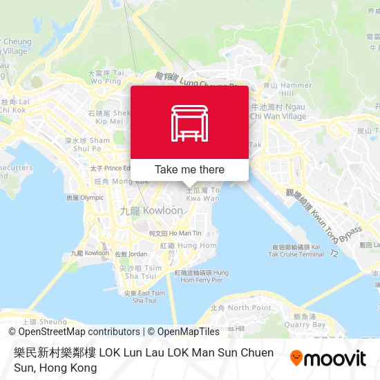 樂民新村樂鄰樓 LOK Lun Lau LOK Man Sun Chuen Sun map