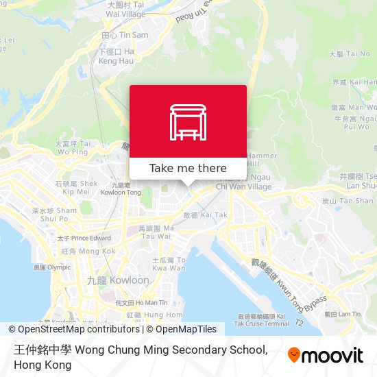 王仲銘中學 Wong Chung Ming Secondary School map