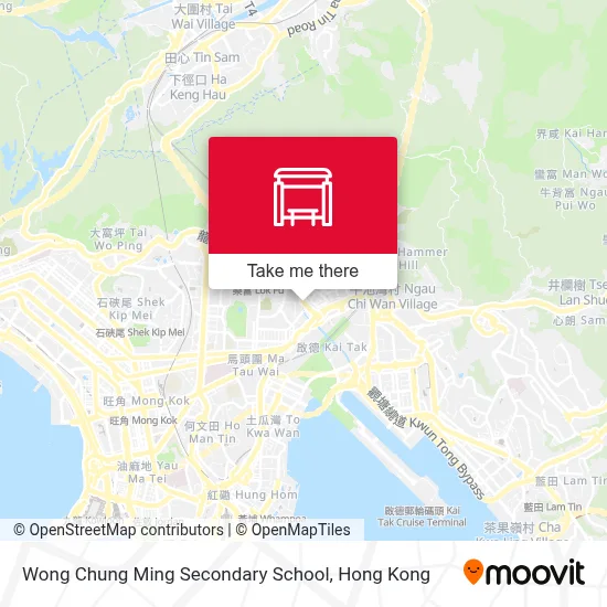 Wong Chung Ming Secondary School map
