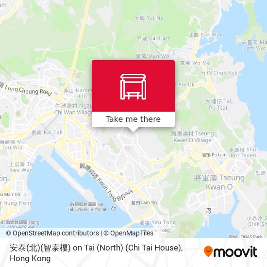 安泰(北)(智泰樓) on Tai (North) (Chi Tai House) map