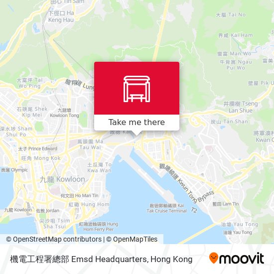 機電工程署總部 Emsd Headquarters map