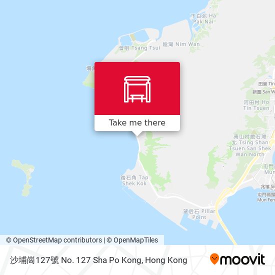 沙埔崗127號 No. 127 Sha Po Kong map