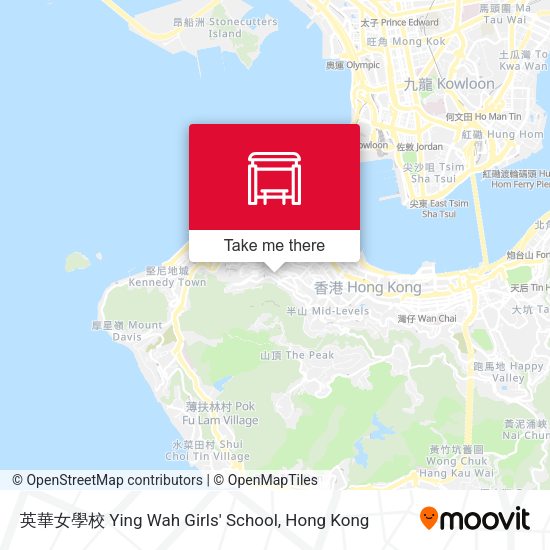 英華女學校 Ying Wah Girls' School map