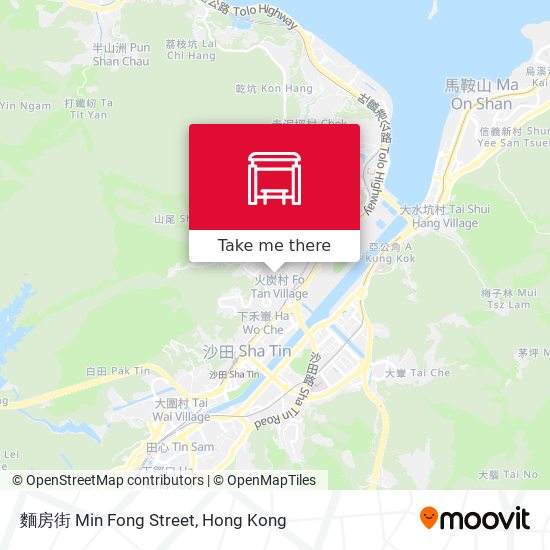 麵房街 Min Fong Street map