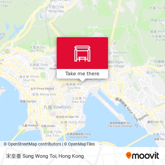 宋皇臺 Sung Wong Toi map