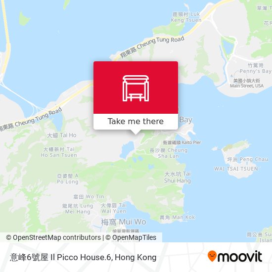 意峰6號屋 Il Picco House.6 map