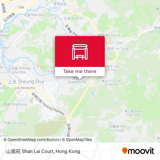山麗苑 Shan Lai Court map