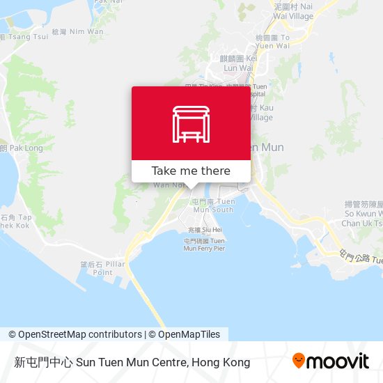 新屯門中心 Sun Tuen Mun Centre地圖
