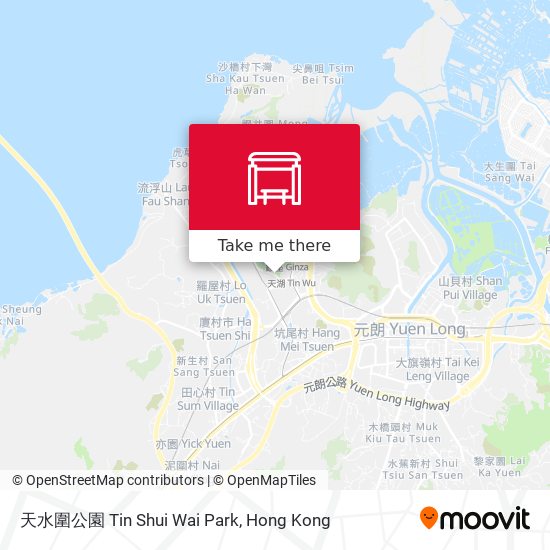 天水圍公園 Tin Shui Wai Park map