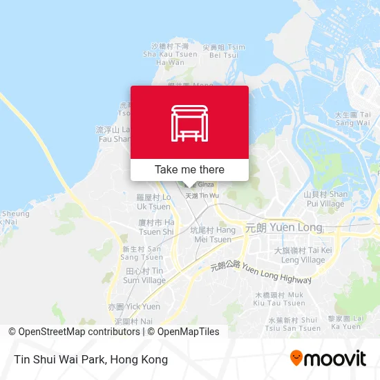 Tin Shui Wai Park map