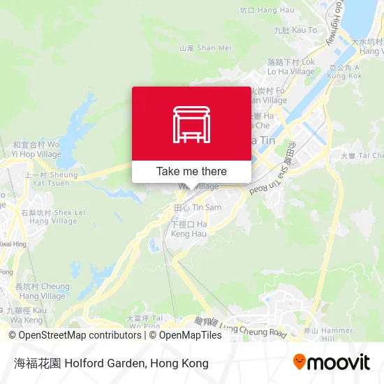 海福花園 Holford Garden map