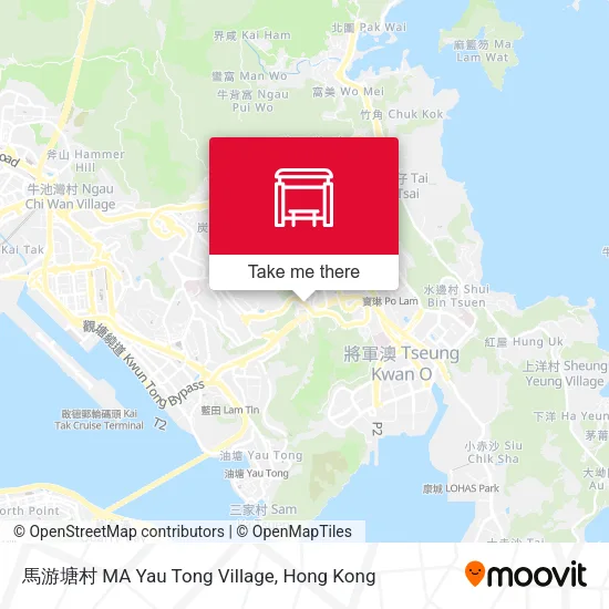 馬游塘村 MA Yau Tong Village地圖
