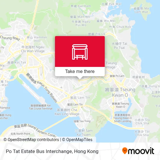 Po Tat Estate Bus Interchange map