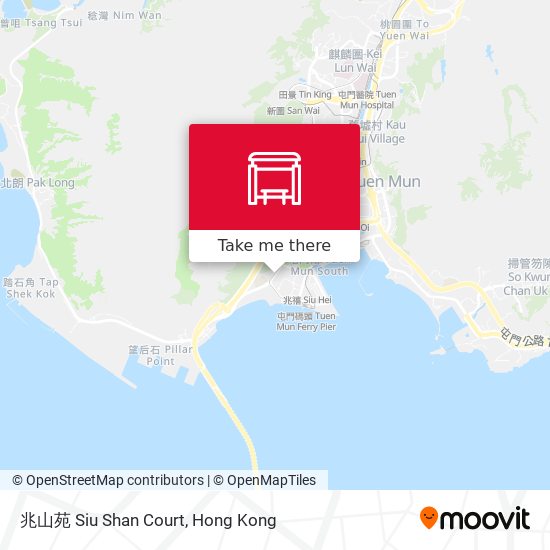 兆山苑 Siu Shan Court map