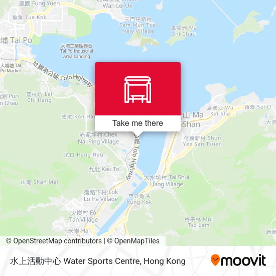 水上活動中心 Water Sports Centre map