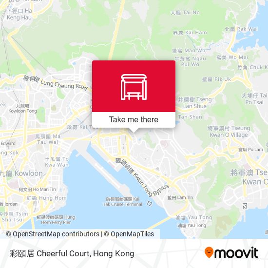 彩頤居 Cheerful Court map