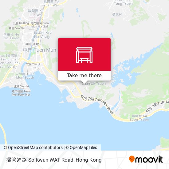 掃管笏路 So Kwun WAT Road map