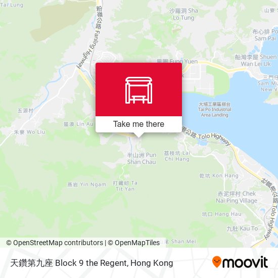 天鑽第九座 Block 9 the Regent map