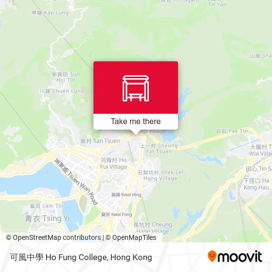 可風中學 Ho Fung College地圖