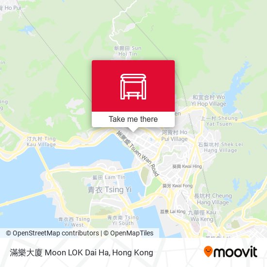 滿樂大廈 Moon LOK Dai Ha map