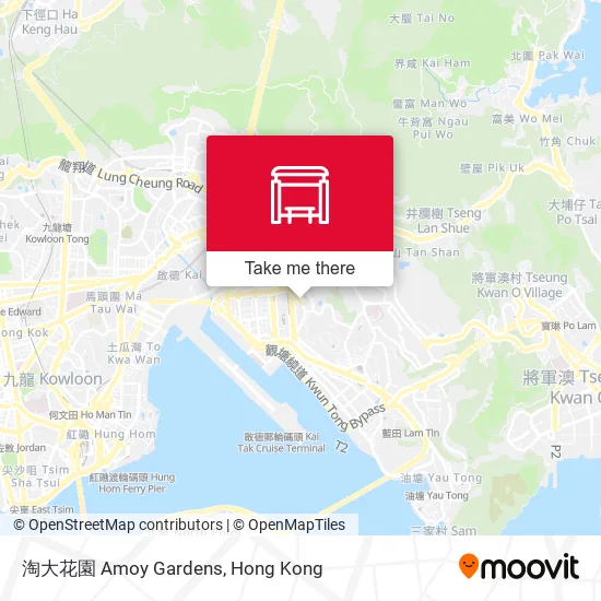 淘大花園 Amoy Gardens地圖