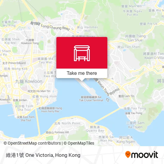 維港1號 One Victoria map