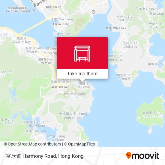富欣道 Harmony Road map