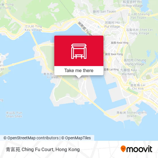 青富苑 Ching Fu Court地圖