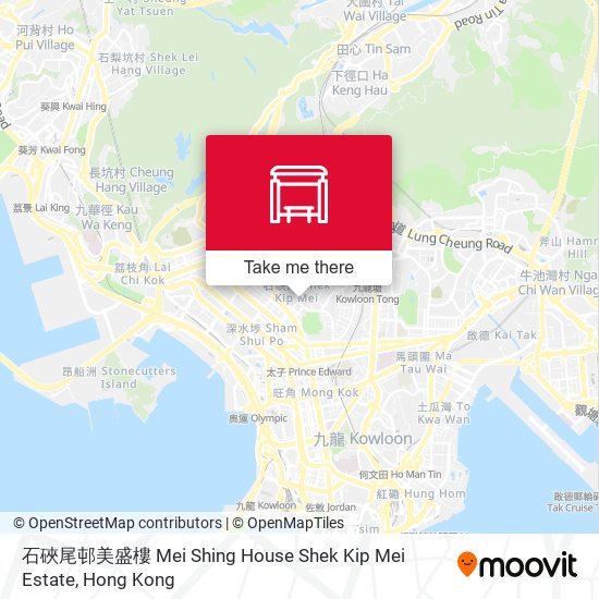 石硤尾邨美盛樓 Mei Shing House Shek Kip Mei Estate map