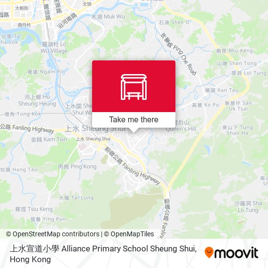 上水宣道小學 Alliance Primary School Sheung Shui map