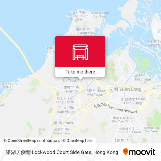 樂湖居側閘 Lockwood Court Side Gate map
