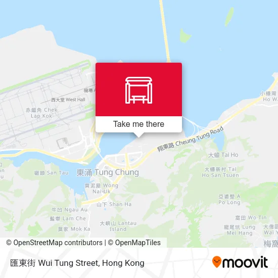 匯東街 Wui Tung Street map