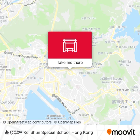 基順學校 Kei Shun Special School map