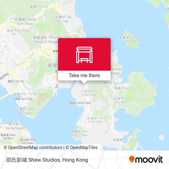 邵氏影城 Shaw Studios map