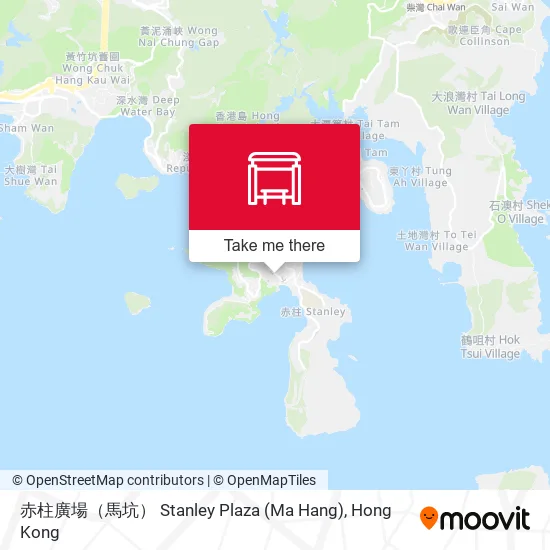 赤柱廣場（馬坑） Stanley Plaza (Ma Hang) map