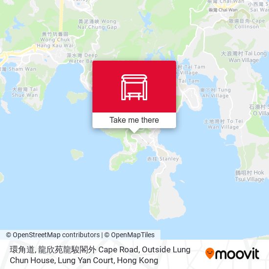 環角道, 龍欣苑龍駿閣外 Cape Road, Outside Lung Chun House, Lung Yan Court map