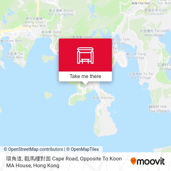 環角道, 觀馬樓對面 Cape Road, Opposite To Koon MA House map