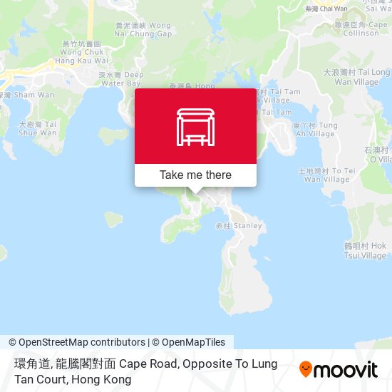 環角道, 龍騰閣對面 Cape Road, Opposite To Lung Tan Court map