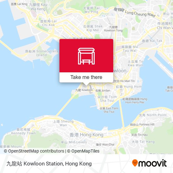 九龍站 Kowloon Station map